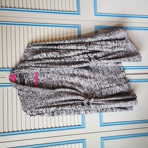 Apt 9 Dark Grey Open Sweater - Picture 10 of 12